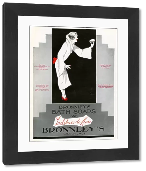 Bronnleys 1920s UK CC bromleys soap art deco