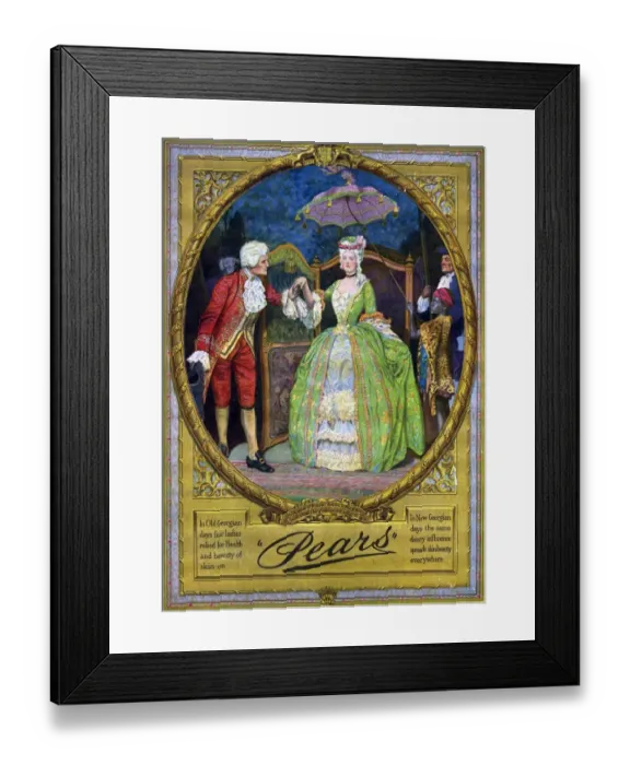 Framed Print : Pears 1910s UK manners cc soap womens dresses chivalry manners chivalrous Framed Print : Pears 1910s UK manners cc soap womens dresses chivalry manners chivalrous