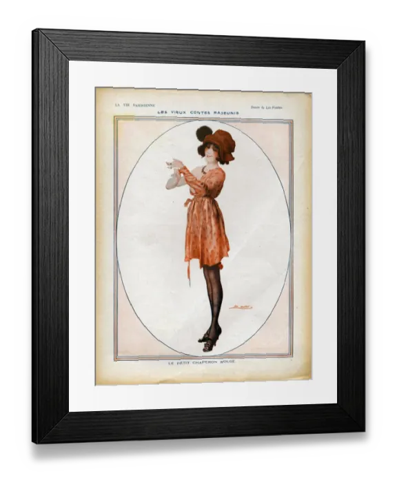 Framed Print : La Vie Parisienne 1918 1910s France cc womens hats erotica dating Framed Print : La Vie Parisienne 1918 1910s France cc womens hats erotica dating