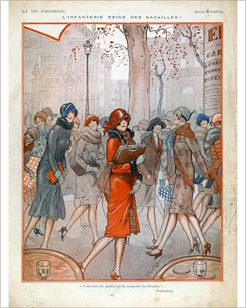 La Vie Parisienne 1925 1920s France cc shopping womens