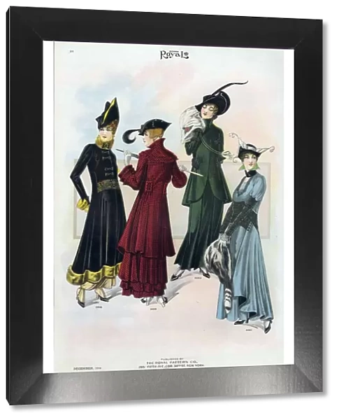 Le Costume Royal 1914 1910s USA cc womens coats hats
