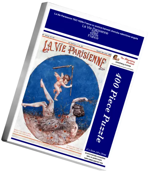 La Vie Parisienne 1923 1920s France cc erotica harvest cherubs valentines angels