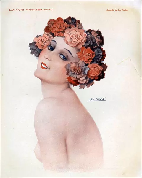 La Vie Parisienne 1924 1920s France cc nudes erotica naked flowers