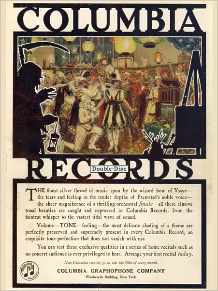 Columbia Records 1920s USA CC
