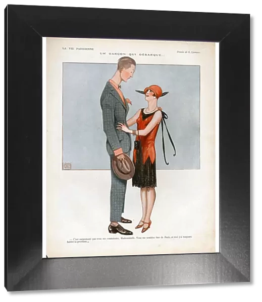 La Vie Parisienne 1926 1920s France cc short tall couples little and large opposites