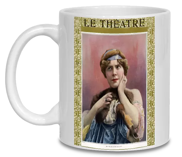 Le Theatre 1909 1900s France magazines womens porttraits humour expressions