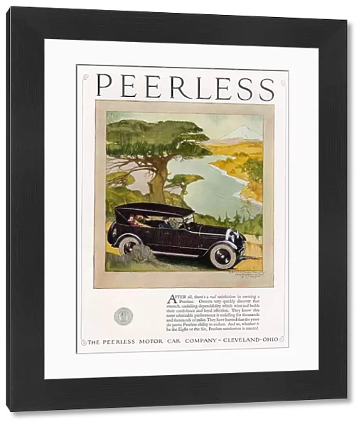 Peerless 1924 1920s USA cc cars driving