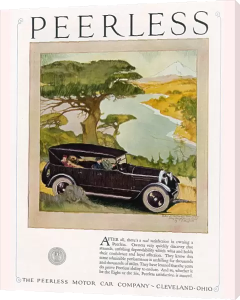 Peerless 1924 1920s USA cc cars driving