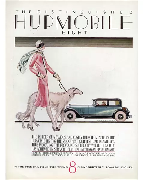 Hupmobile 1926 1920s USA cc cars dogs