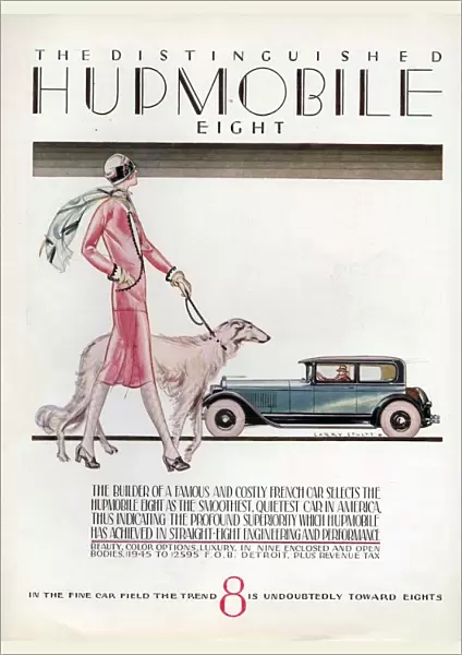 Hupmobile 1926 1920s USA cc cars dogs
