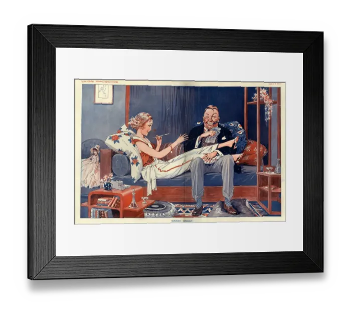 Framed Print : La Vie Parisienne 1931 1930s France cc sugar daddy daddies prostitutes dirty old Framed Print : La Vie Parisienne 1931 1930s France cc sugar daddy daddies prostitutes dirty old