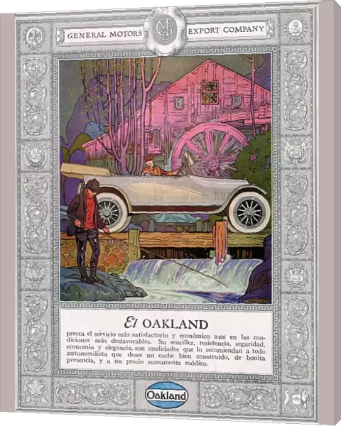 Oakland 1920 1920s USA cc cars fishing
