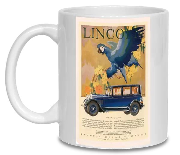 Lincoln 1928 1920s USA cc cars parrots birds