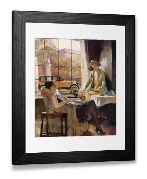 Framed Print : Pierce-Arrow 1920s USA CC drinking tea cars afternoon friends relaxing pierce arrow Framed Print : Pierce-Arrow 1920s USA CC drinking tea cars afternoon friends relaxing pierce arrow