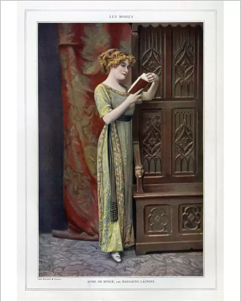 Les Modes 1911 1910s France cc reading books girls