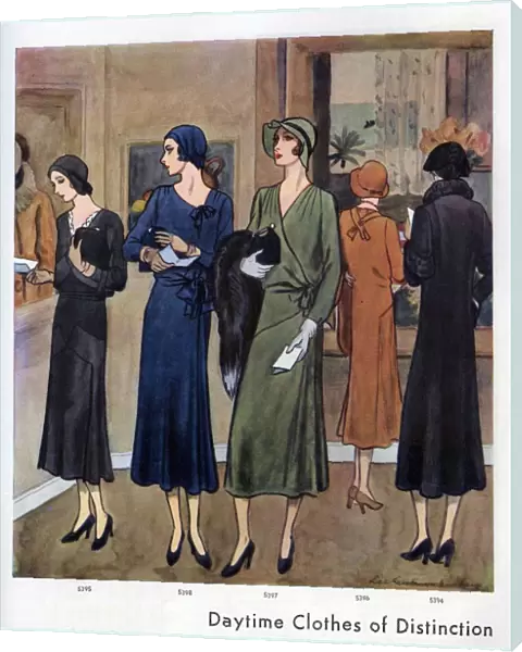 vogue pattern book 1930 1930s UK cc art galleries daywear womens