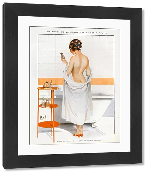 La Vie Parisienne 1916 1910s France cc bathing erotica undressing baths
