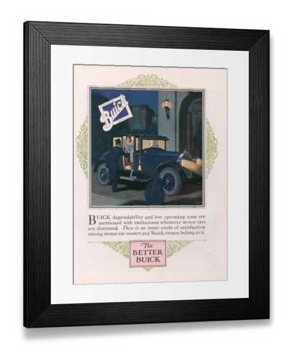 Framed Print : Buick 1926 1920s USA cc cars Framed Print : Buick 1926 1920s USA cc cars