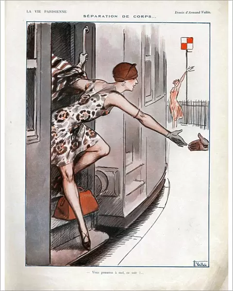 La Vie Parisienne 1925 1920s France cc trains holidays