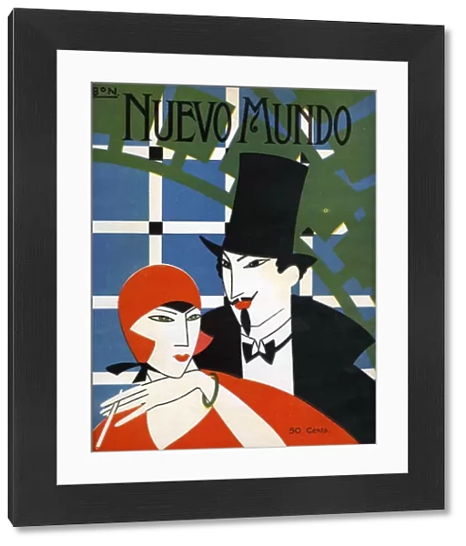 Nuevo Mundo 1925 1920s Spain cc womens mens top hats