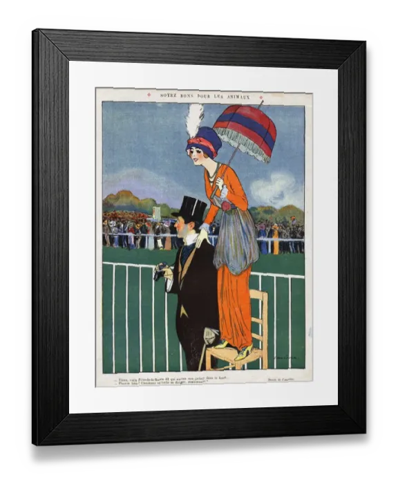 Framed Print : la vie parisienne 1920s France horses racing womens cc top hats mens La Vie Parisienne Framed Print : la vie parisienne 1920s France horses racing womens cc top hats mens La Vie Parisienne