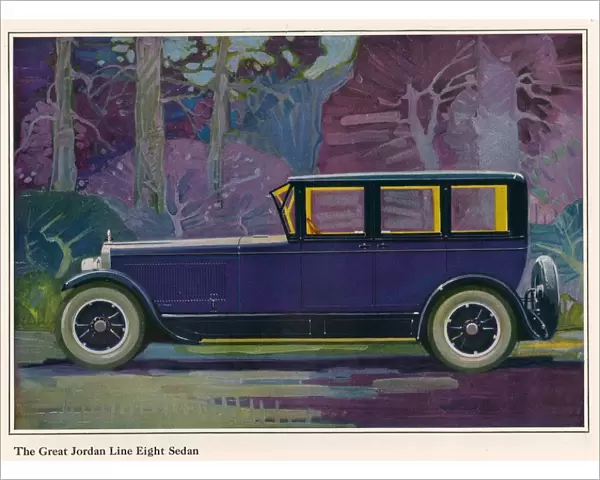Jordan Line Great Sedan Car 1925 1920s USA cc cars