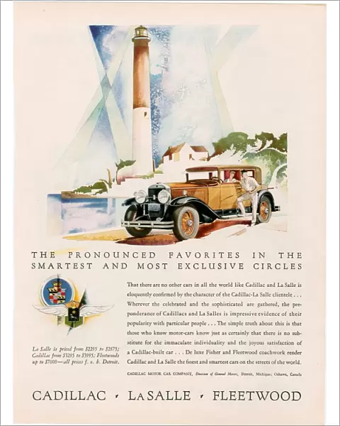 Cadillac la Salle 1929 1920s USA cc cars lighthouses