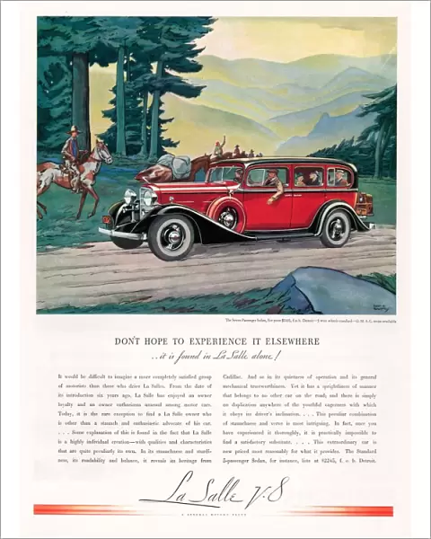 Cadillac La Salle 1933 1930s USA cc cars
