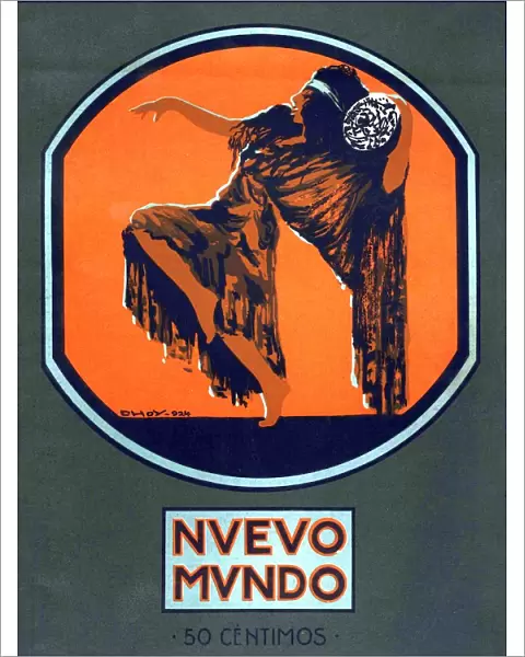 Nuevo Mundo 1920s Spain cc magazines dancers dancing