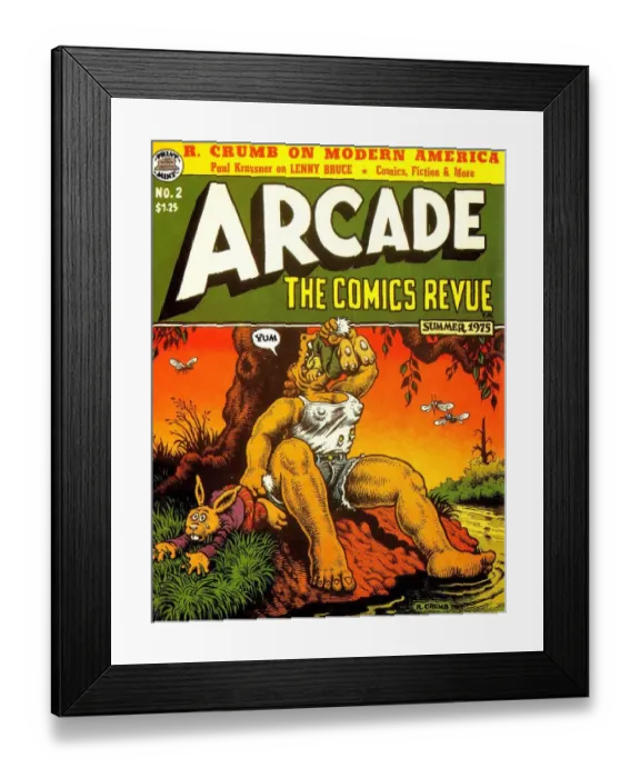 Framed Print : 1960s, USA, Arcade Comics, Comic / Annual Cover Framed Print : 1960s, USA, Arcade Comics, Comic / Annual Cover