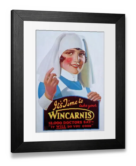 Framed Print : 1930s, UK, Wincarnis