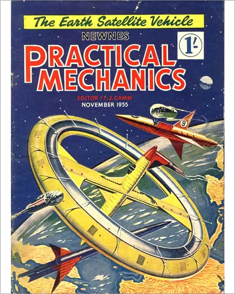 Practical Mechanics 1950s UK visions of the future futuristic magazines