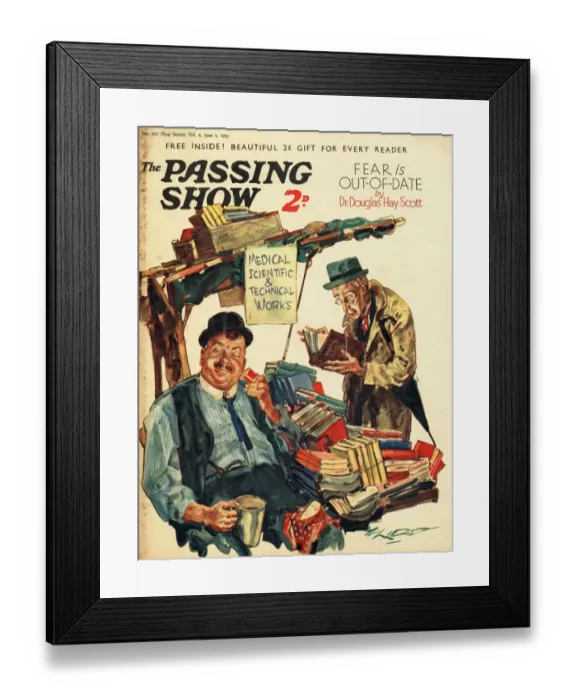 Framed Print : 1930s, UK, The Passing Show, Magazine Advert