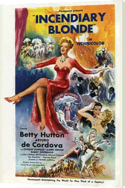 Incendiary Blonde 1945 1940s USA Betty Hutton, Arturo de Cerdova Cordova