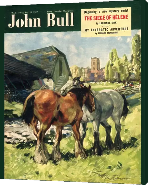John Bull 1950 1950s UK horses magazines