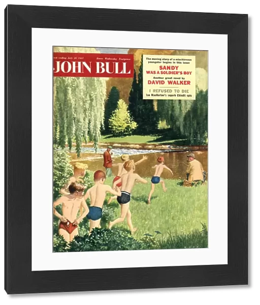 John Bull 1957 1950s UK swimming sports magazines