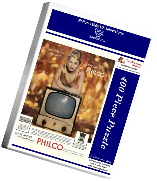 Philco 1950s UK televisions