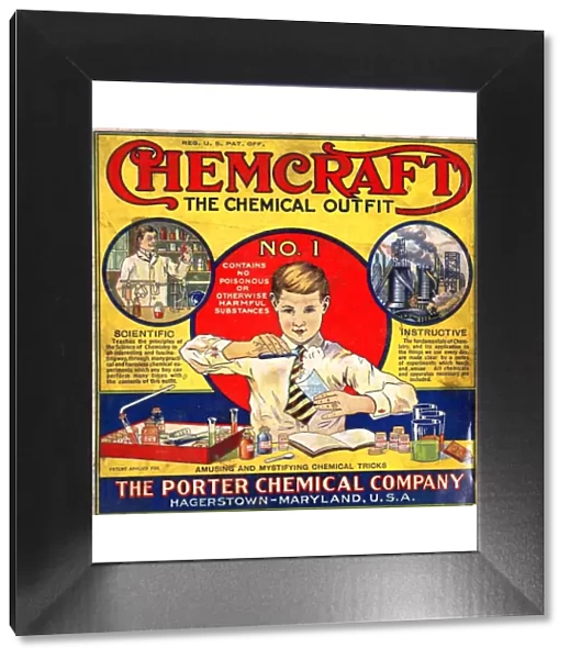 The Porter Chemical Company 1920s USA rklf Chemcraft Chemistry sets boys science itnt