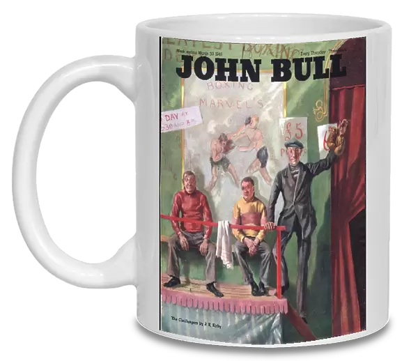 John Bull 1946 1940s UK boxing boxers fairs showmen booths magazines funfairs