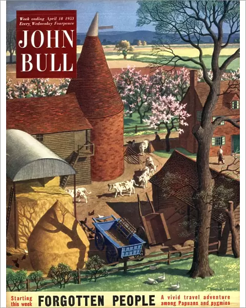 John Bull 1953 1950s UK farms farming magazines