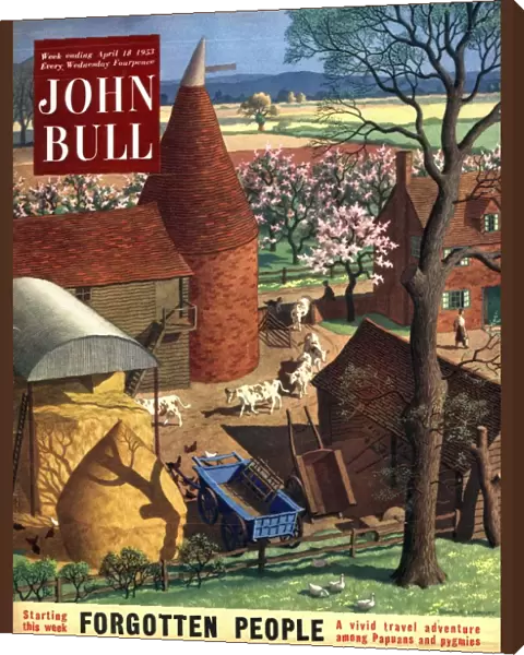 John Bull 1953 1950s UK farms farming magazines
