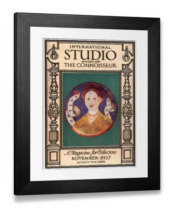 Framed Print : Studio The Connissuer 1927 1920s USA covers magazines Framed Print : Studio The Connissuer 1927 1920s USA covers magazines