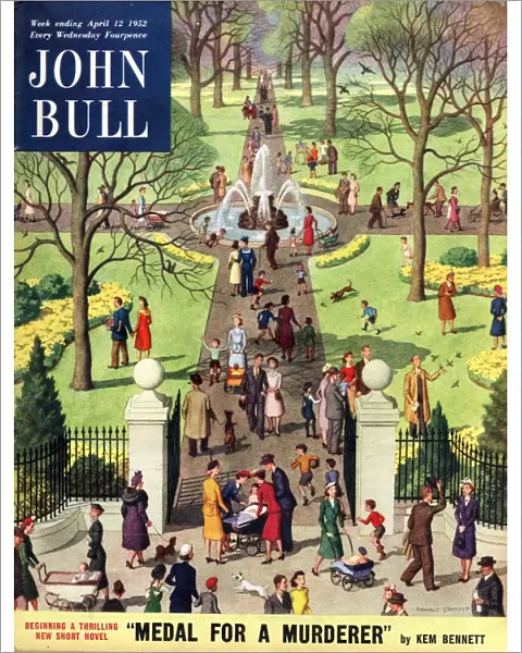 John Bull 1952 1950s UK parks magazines
