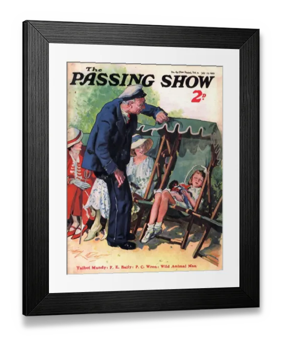 Framed Print : 1930s, UK, The Passing Show, Magazine Cover Framed Print : 1930s, UK, The Passing Show, Magazine Cover