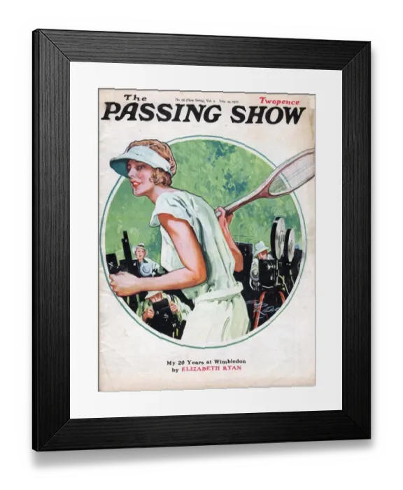 Framed Print : 1930s, UK, The Passing Show, Magazine Cover