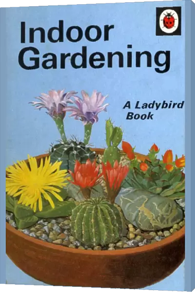 1960s, UK, Ladybird Indoor Gardening, Book Cover