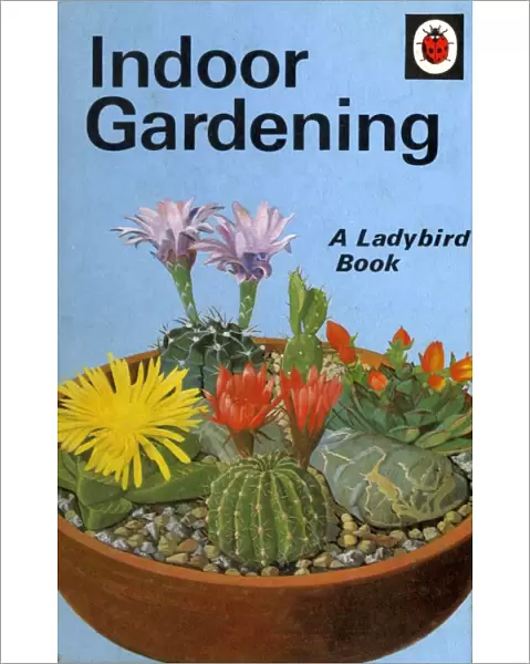 1960s, UK, Ladybird Indoor Gardening, Book Cover