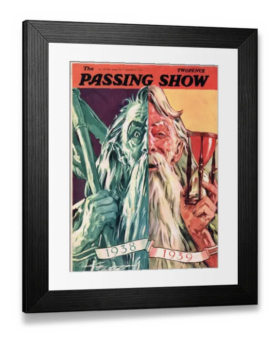 Framed Print : 1930s, UK, The Passing Show, Magazine Cover Framed Print : 1930s, UK, The Passing Show, Magazine Cover