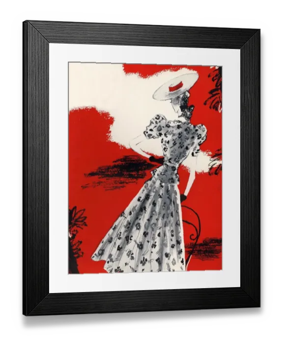 Framed Print : Womens Fashion 1930s 1939 1930s UK portraits womens