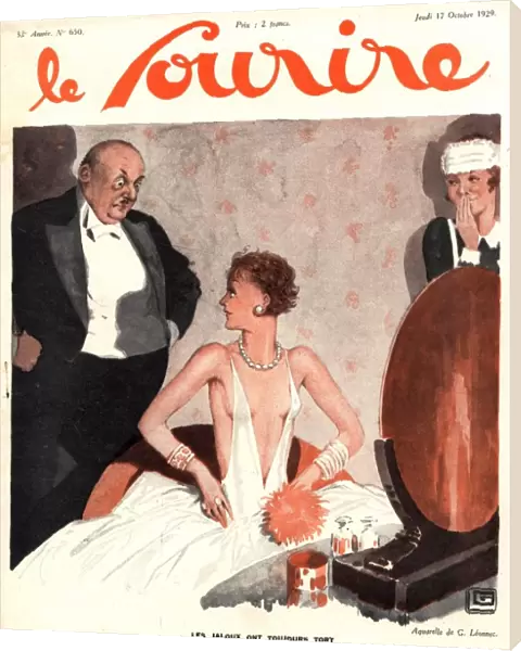 Le Sourire 1920s France glamour erotica disapproval fashion magazines
